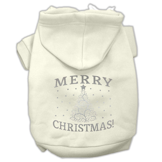 Christmas Tree Pet Hoodie, Cream