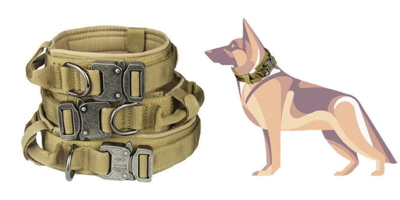 Durable Military Dog Collar